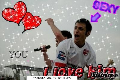 ma numesc larisa,am trecut cls a 9-a j imi place fff mult de radu stefan!!nu tin cu dinamo dar