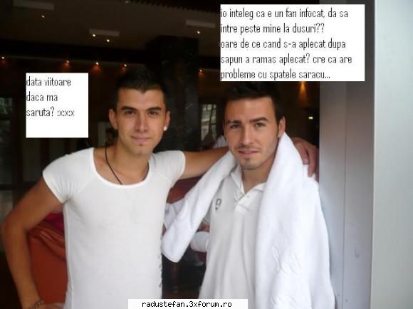 Poze funny - Cristea cu cel mai infocat suporter..:)) - Cafenea